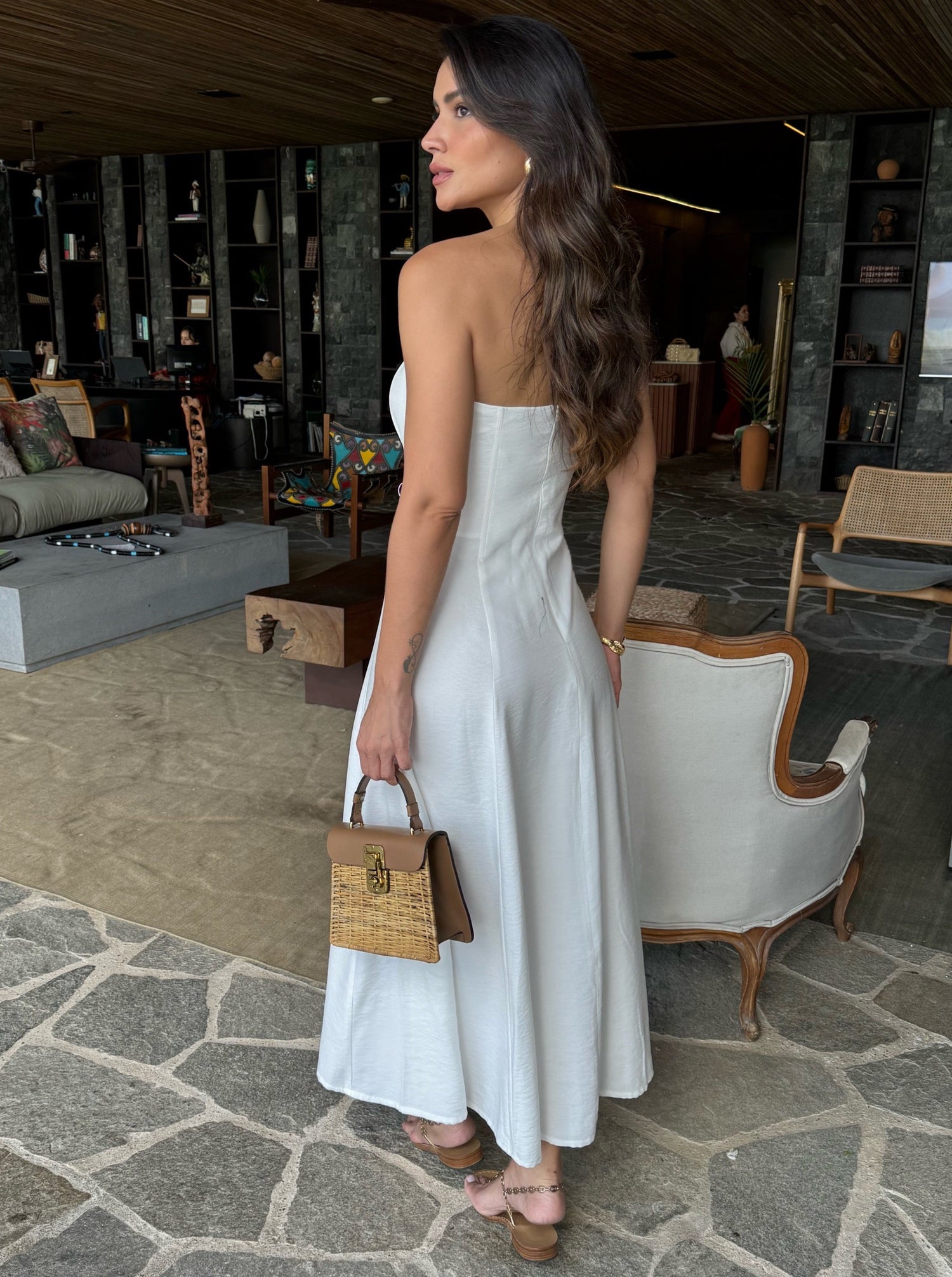 Vestido Cléo Off
