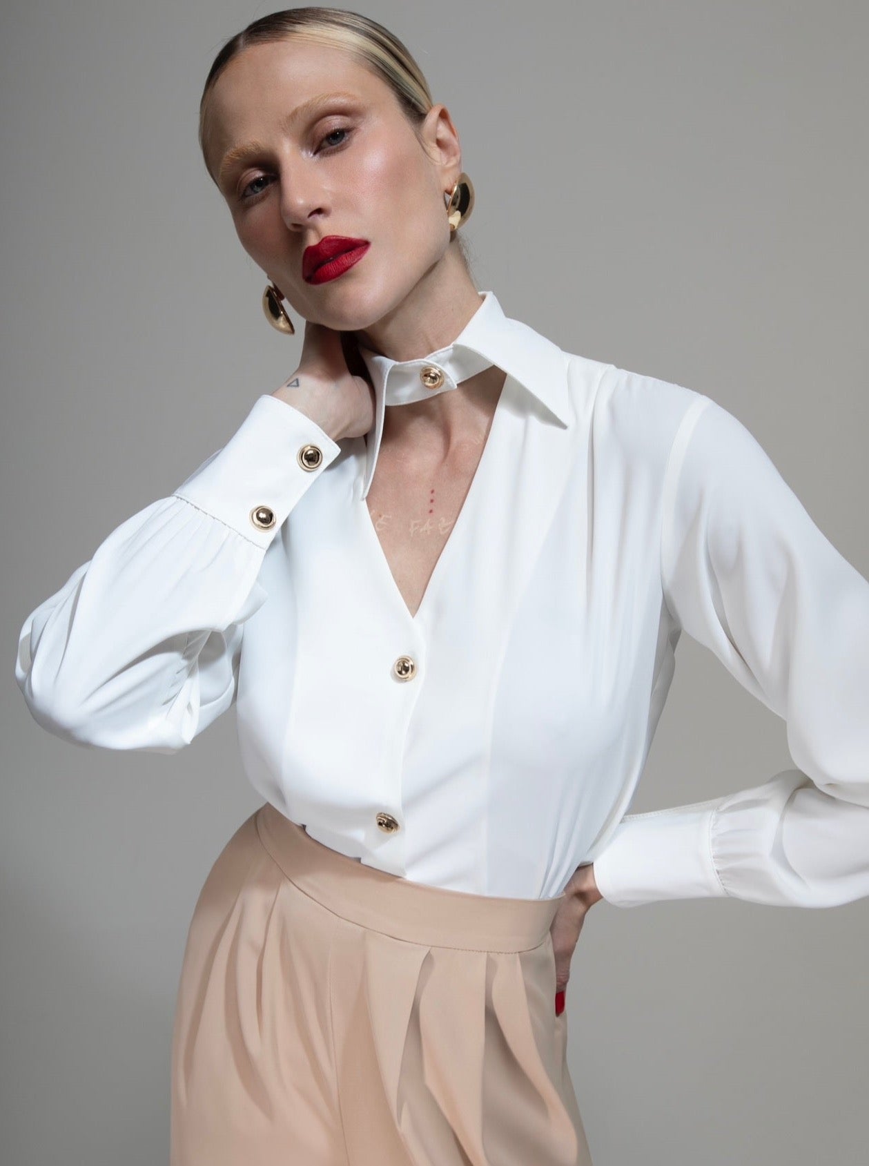 Camisa Blanca Valentina