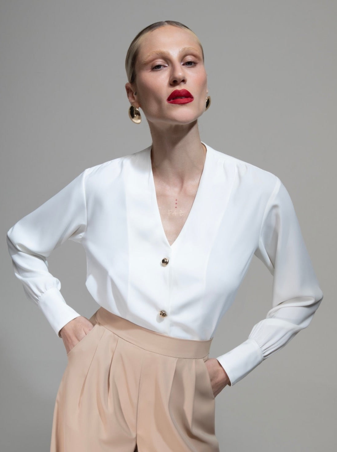 Camisa Blanca Valentina