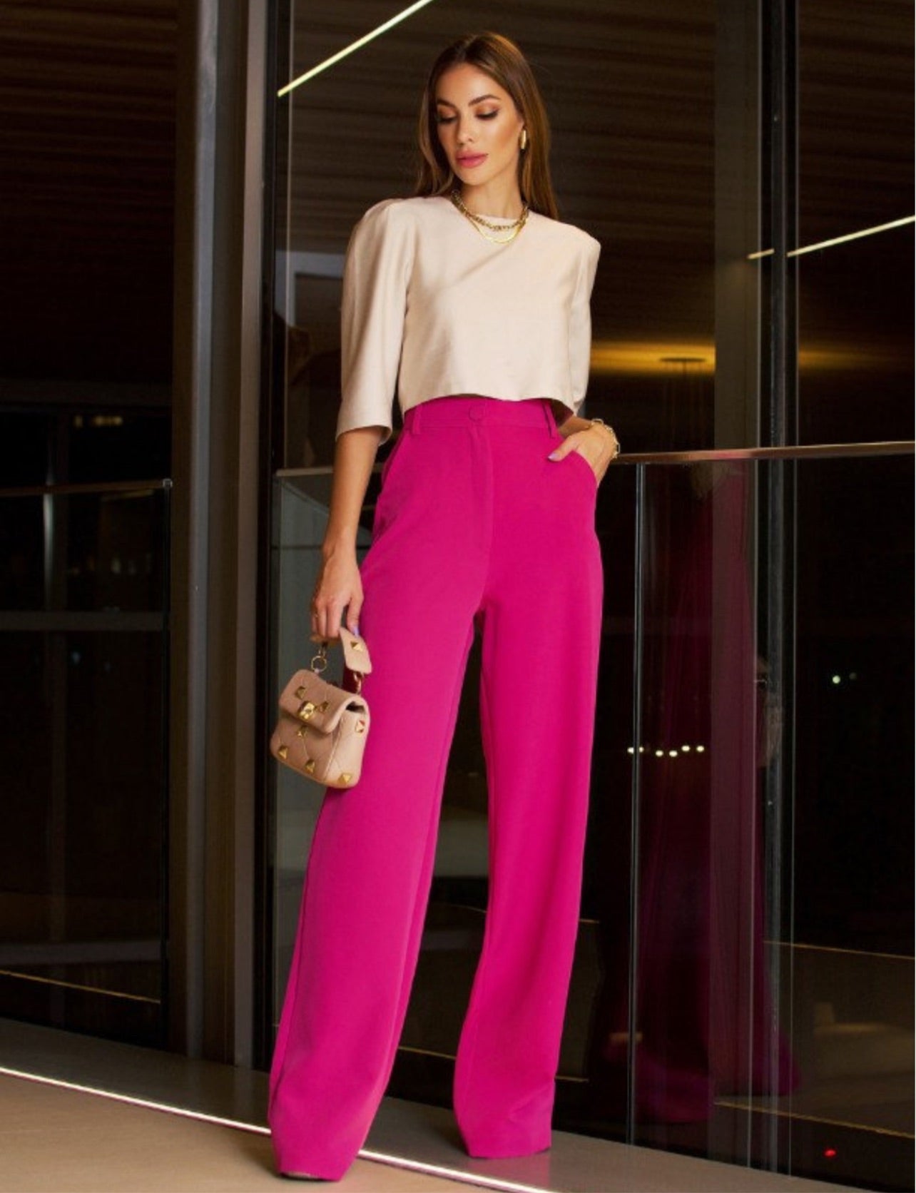 Mercia Pink Pants – Brazilian Style