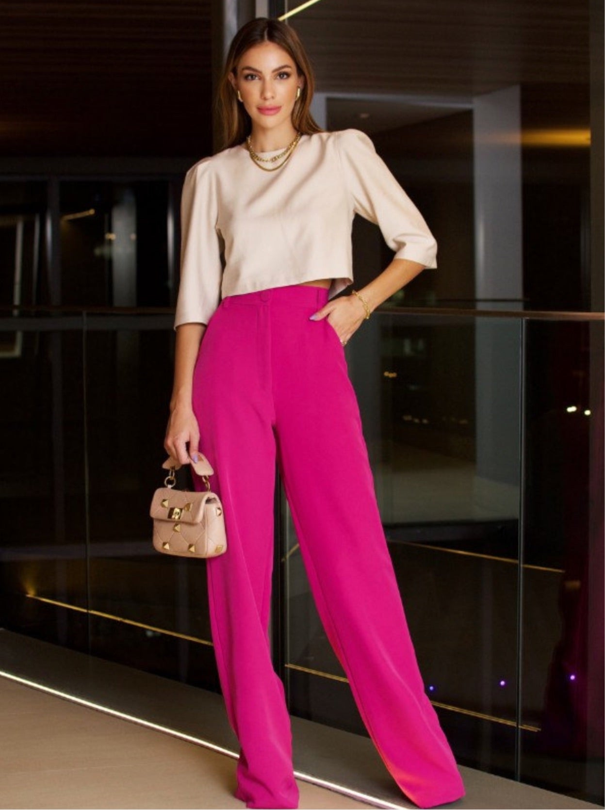 40 best outfits pink pants women 2023 | Panaprium